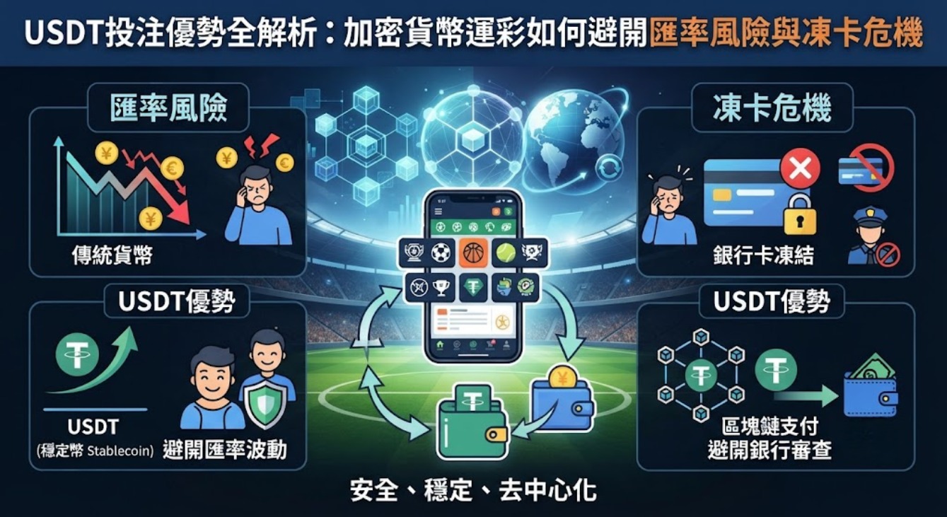 告別凍卡風險!立即解鎖 USDT 安全下注全攻略 告別凍卡風險!立即解鎖 USDT 安全下注全攻略
