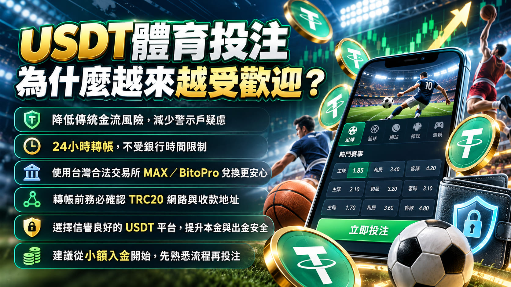 想親自驗證 USDT 體育投注的派彩效率?一鍵順暢接軌完整下注流程。 想親自驗證 USDT 體育投注的派彩效率?一鍵順暢接軌完整下注流程。