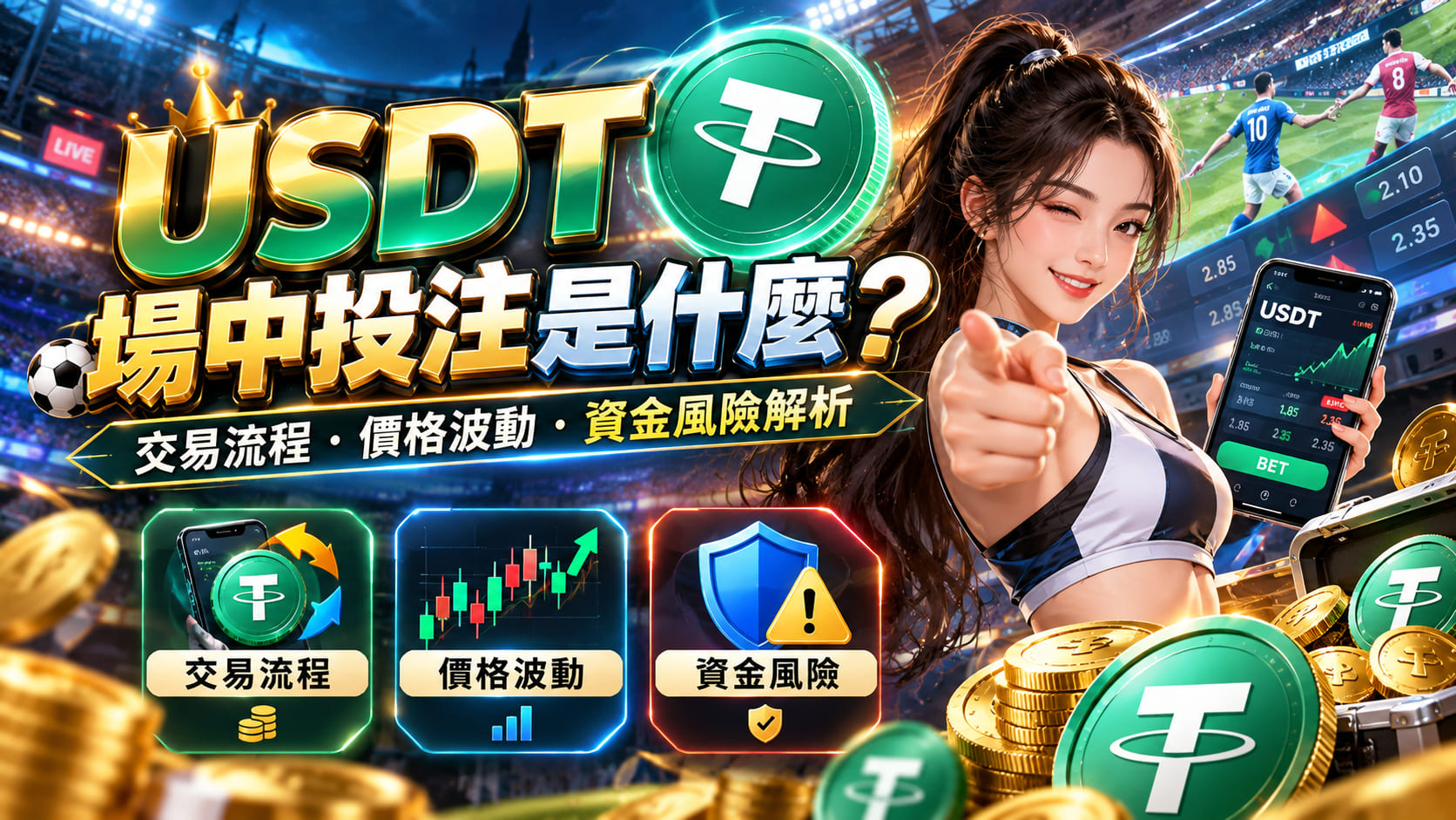 想了解 USDT 場中投注的運作方式？先認識穩定幣價格機制、鏈上轉帳與交易確認流程，釐清數位資產的基本風險。